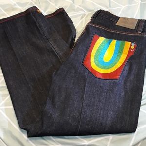 CooGI Rainbow Jean's Sz. 38"× 34"